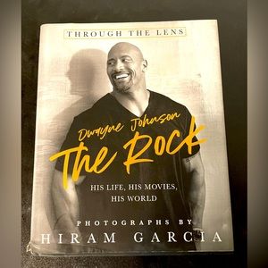 Through the Lens   Dwayne Johnson The Rock book